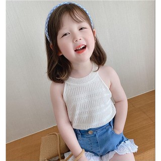 Áo cổ yếm cho bé 2-8 tuổi