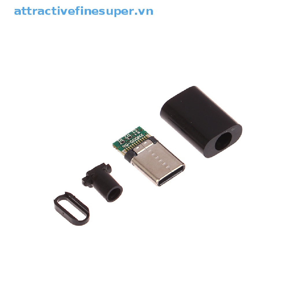 Set 5 Giắc Cắm AFS Mini Usb Micro Usb Type C Male Với Vỏ Nhựa