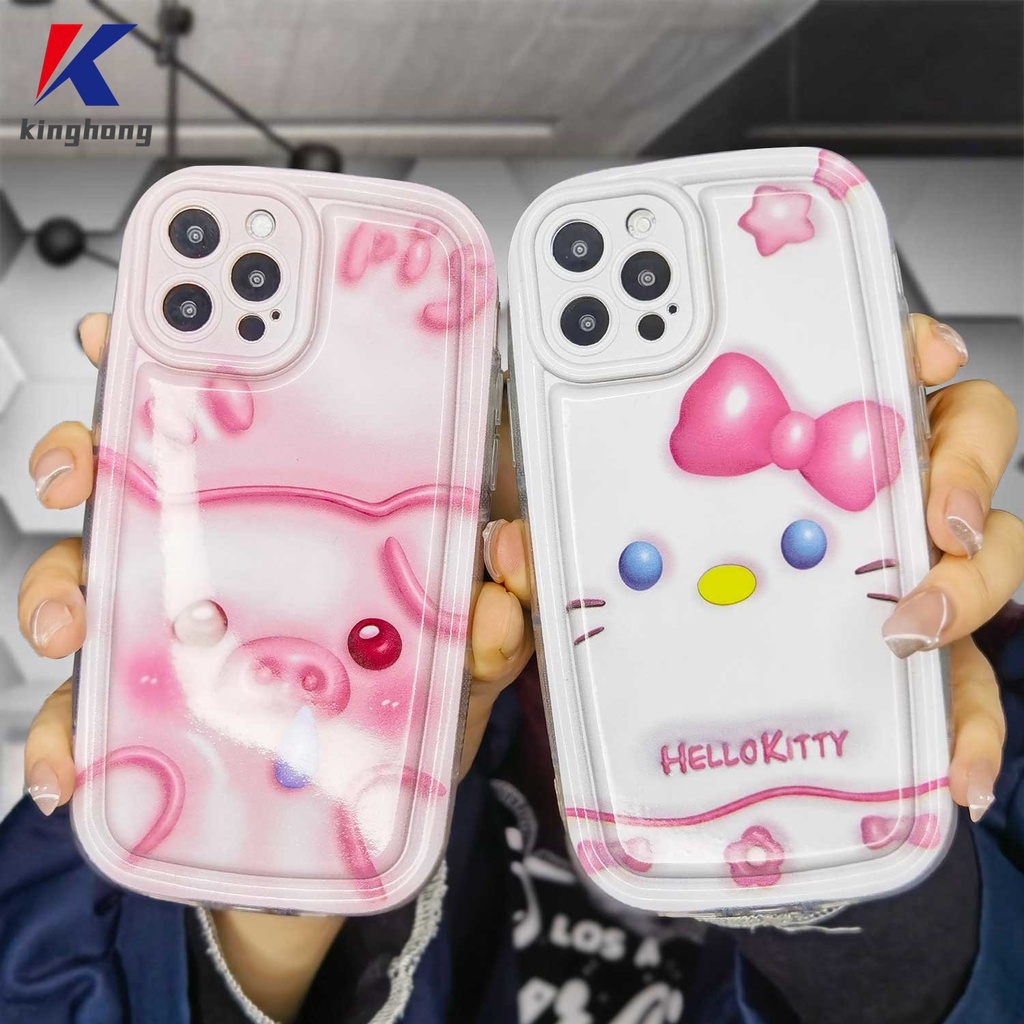 Ốp Điện Thoại Túi Khí Mềm Chống Sốc In Hình Heo Cho For IPhone 7 Plus 11 6 6S 8 14 Plus XR 11 12 13 14 PRO MAX 11 12 13 X XS MAX Se 2020 6SPlus 7Plus 6Plus 8Plus 14Plus XSMAX