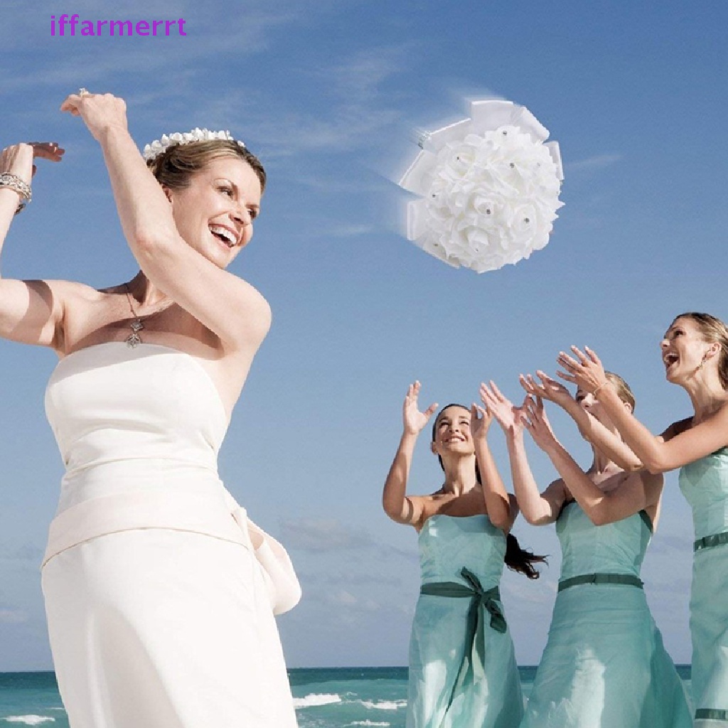 Bó Hoa Hồng Giả Bằng Xốp PE Dùng Trang Trí Tiệc Cưới
