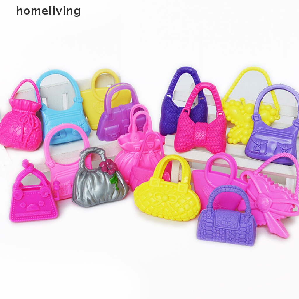 Set 10 Túi Xách Đeo Vai Cho Búp Bê Barbie