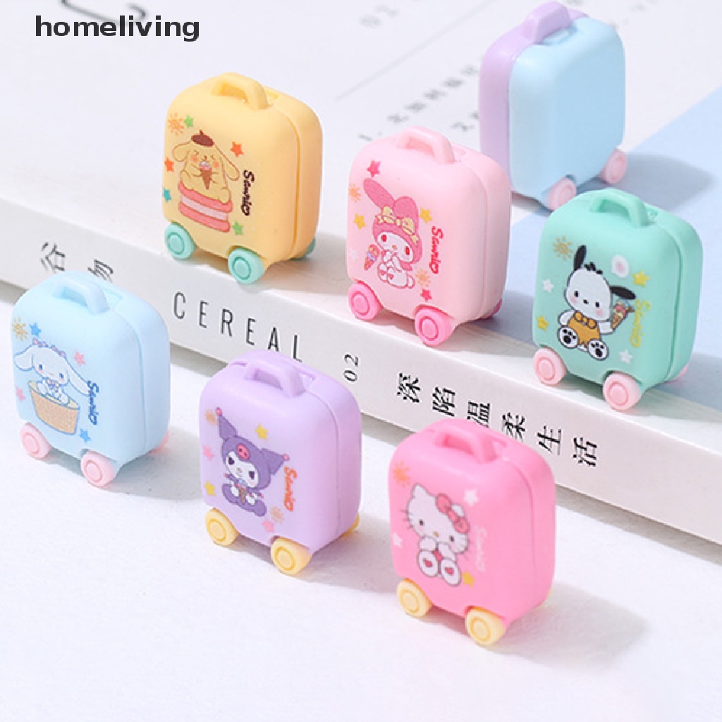 Mô Hình Hành Lý Hoạt Hình Hai Mặt Trang Trí Nhà Búp Bê 1 Cái