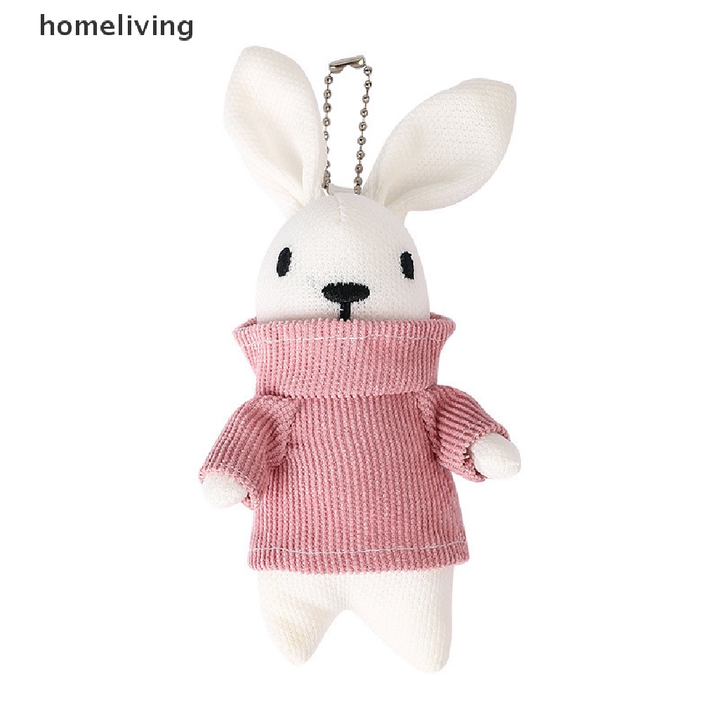 Móc Khóa Hình Thỏ Bông Dễ Thương