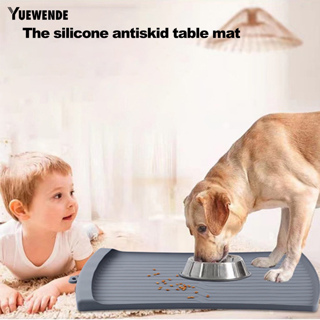 Yue.z Thảm Cuộn Đựng Thức Ăn Cho Thú Cưng Có Thể Gập Lại Edge