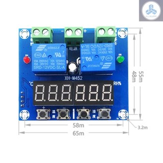 ZFX-M452 Humidity Temperature Controller Module Digital Thermostat Humidistat Controller Automatic Constant Temperature and Humidity   Controller