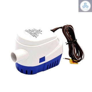 Dc12v/24v 600/750/1100gph automatic bilge pump submersible boat water pump electric with float switch marine equipment