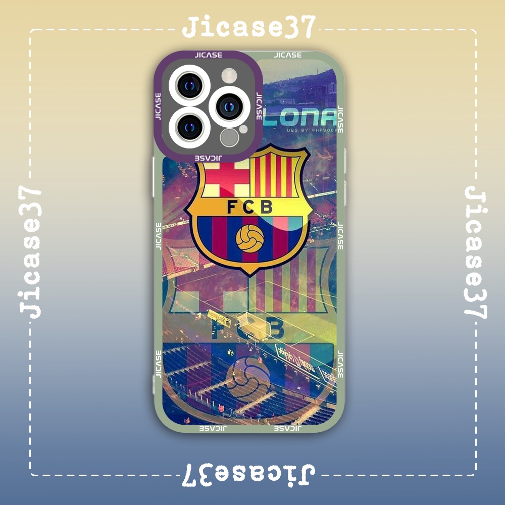 Ốp lưng iphone Cute Case Câu Lạc Bộ Bóng Đá Barcelona Tặng Kèm Phụ Kiện Túi Xách MK Hình Cute Case