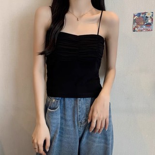 MS1142 Áo hai dây nữ rúm ngực