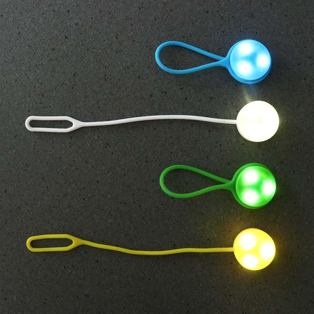 NORMAN Đèn LED Mini Bằng Silicone Gắn Balo Tiện Dụng Cho Các Hoạt Động Ban Đêm Ngoài Trời