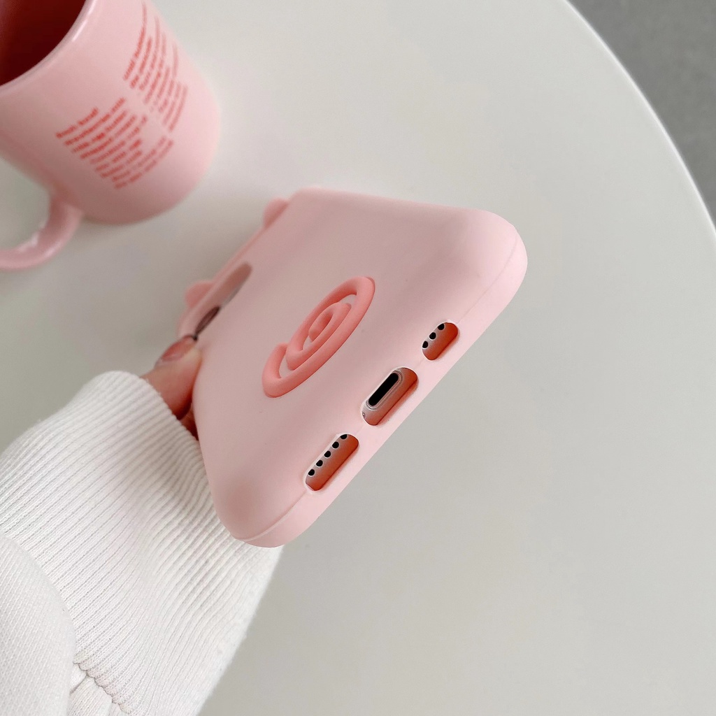 Ốp Điện Thoại TPU Silicon Mềm Chống Sốc In Họa Tiết Hoạt Hình 3D Cho iPhone 14 13 12 11 Pro Max