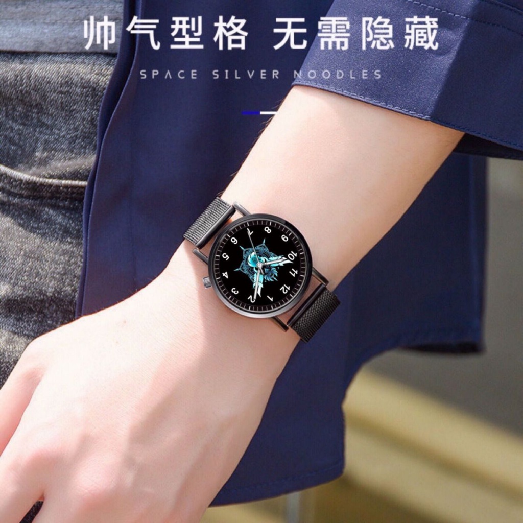 ★Genshin Impact★Đồng Hồ Thông Minh yae miko & klee merchandise Chống Nước Với Dây Đeo Dạ Quang