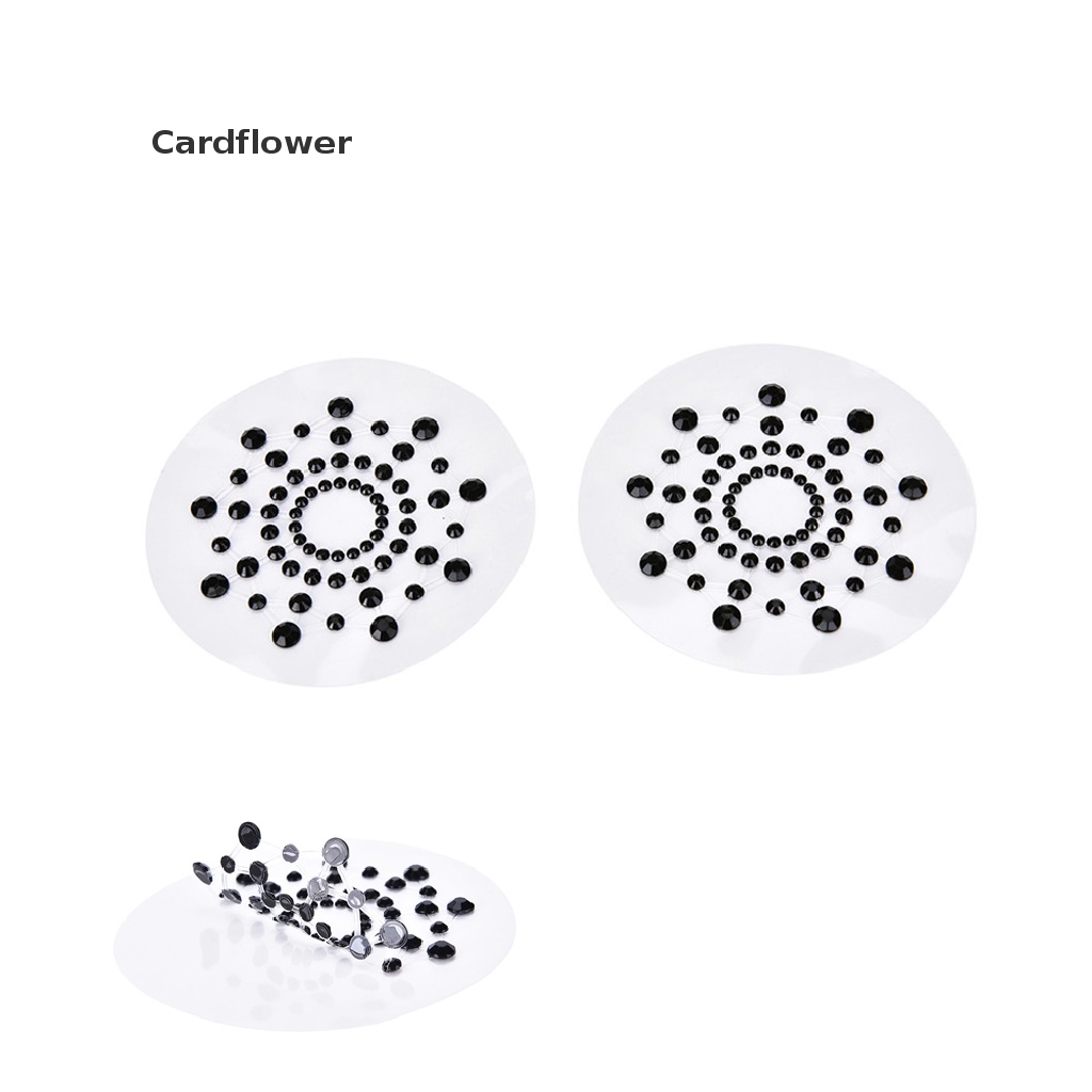 1 Cặp Núm Vú Giả Kim Cương Phong Cách Mimi Pasties Mới Quyến Rũ < Cardflower >