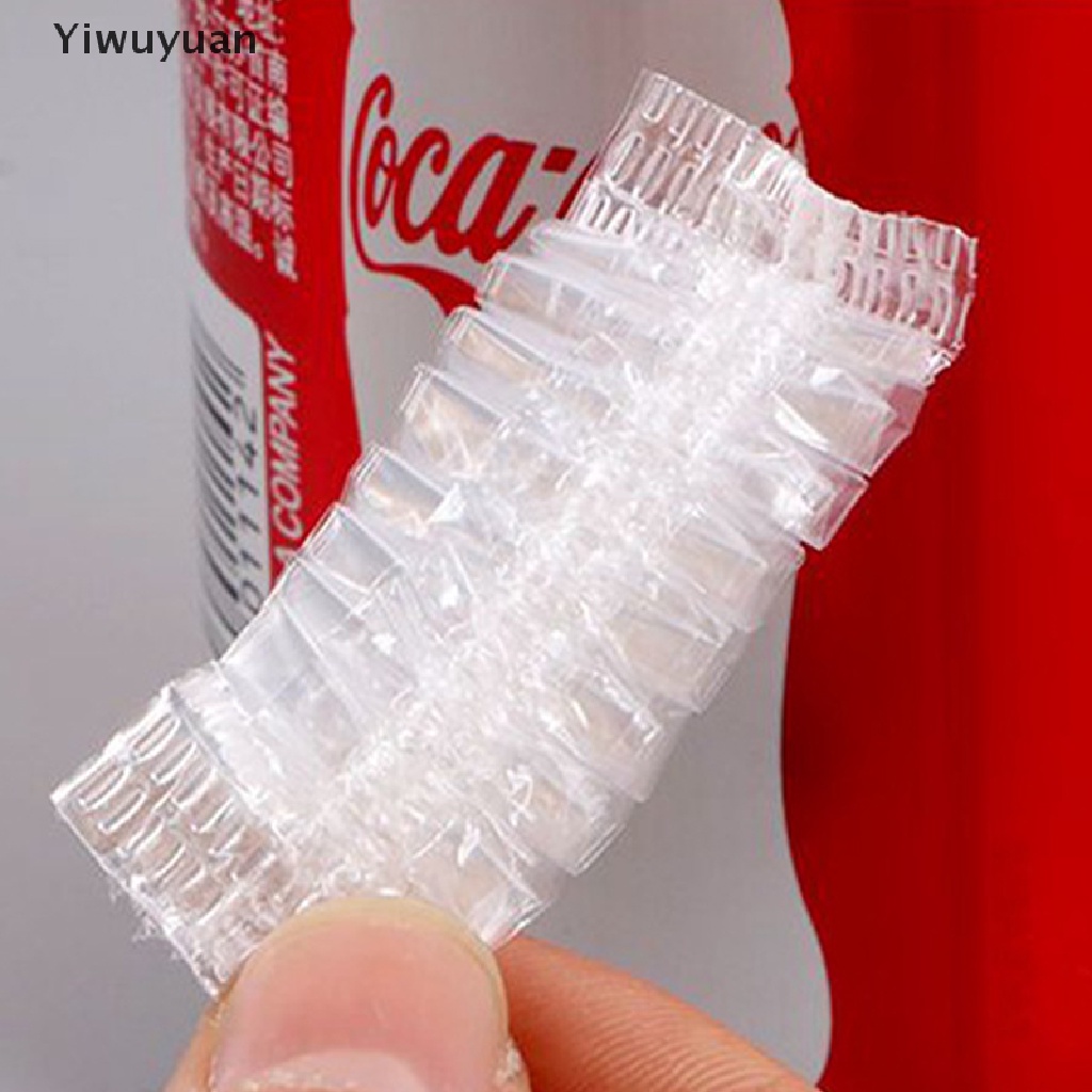 &lt; Yiwuyuan &gt; 100 Nút Bịt Tai Nhuộm Tóc Bằng Nhựa Trong Suốt Chống Nước Dùng Một Lần