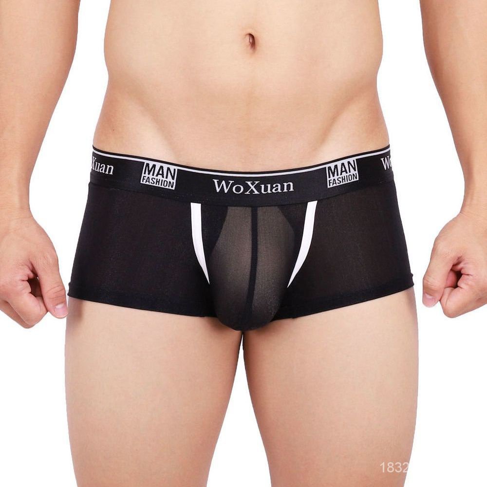 Quần Lót Boxer Không Đường May Siêu Mỏng Chất Lượng Cao Dành Cho Nam Giới