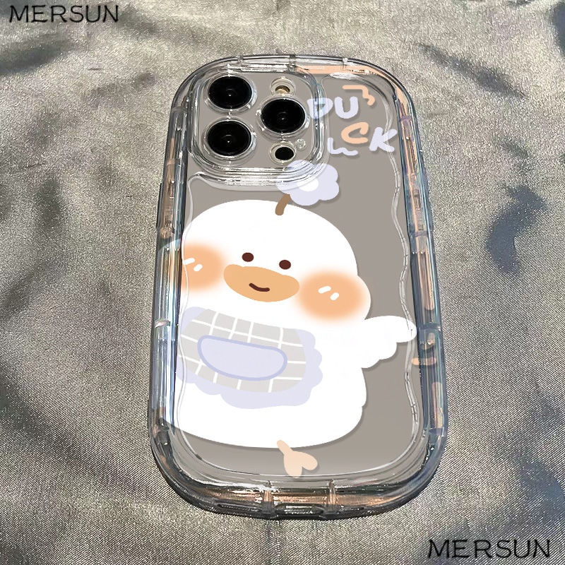 ✅Ốp Điện Thoại Dẻo Trong Suốt Họa Tiết Chú Vịt Nhỏ Dễ Thương Chống Sốc Cho Iphone1412 Apple / xr118p 7 / Cute / 13 RY11 Promax