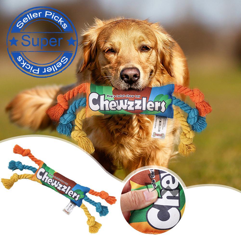 Đồ Chơi Dây Thừng Thắt Nút 41CM Chống Cắn Làm Sạch Răng Cho Thú Cưng T4U9