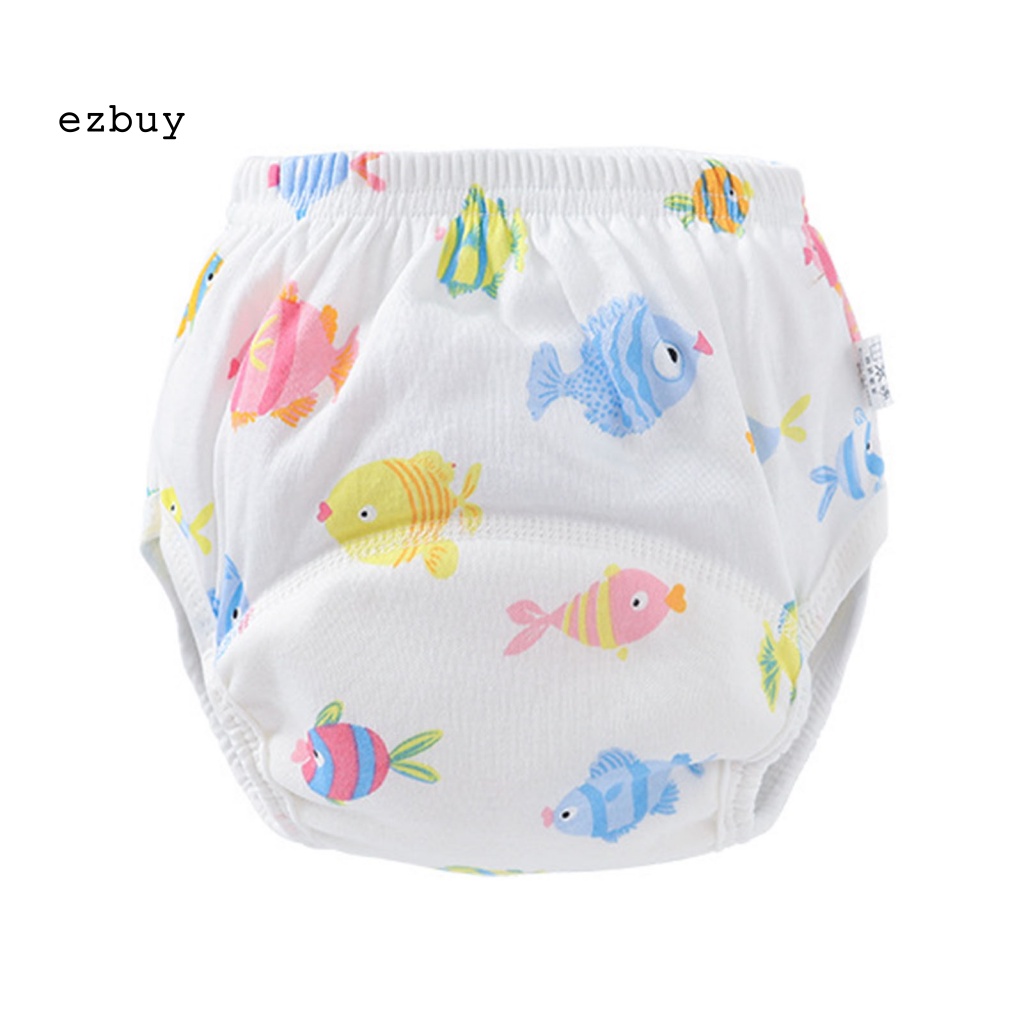 Quần Tã Cotton Unisex Thấm Hút Tốt Có Thể Tái Sử Dụng Tiện Lợi