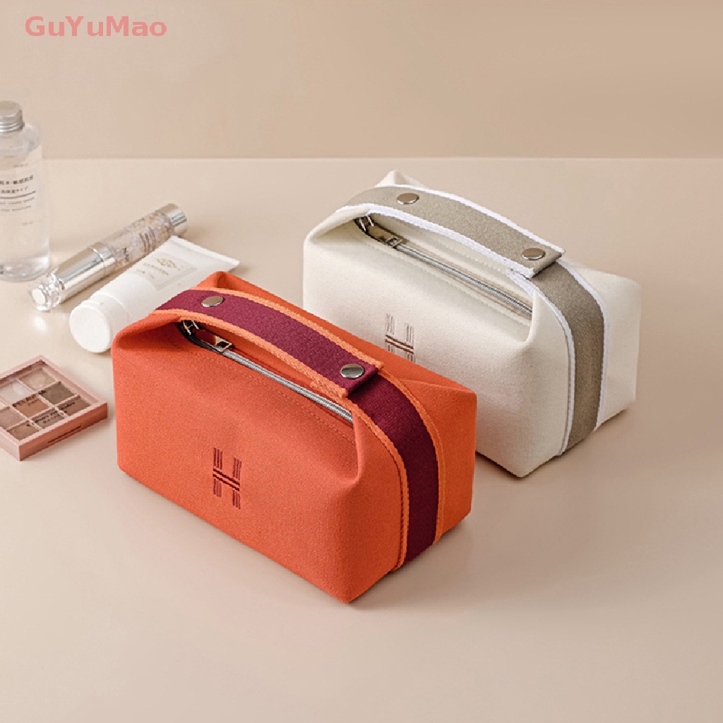 Túi Canvas Đựng Mỹ Phẩm cxGUYU Chống Thấm Nước Kiểu Dáng Thời Trang Dành Cho Nữ