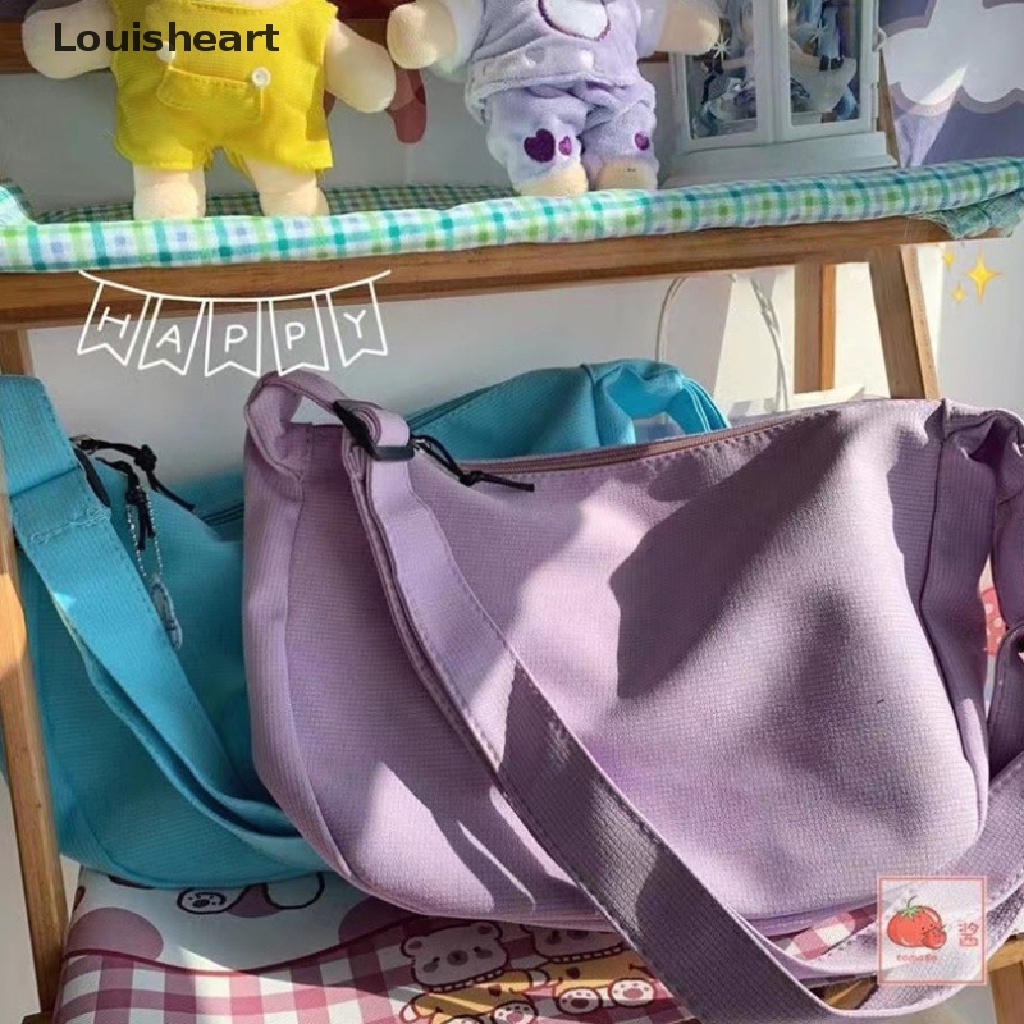 Louisheart Túi Xách Canvas Sức Chứa Lớn Phong Cách Harajuku Nhật Bản Dễ Thương Cho Nữ y2k TFG