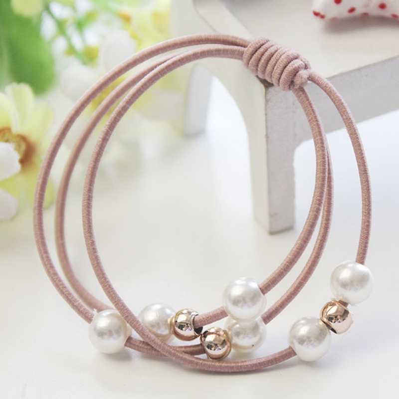 1 Dây Cột Tóc Cao Su Co Giãn In Hình Kuromi Melody Dễ Thương Cho Bé