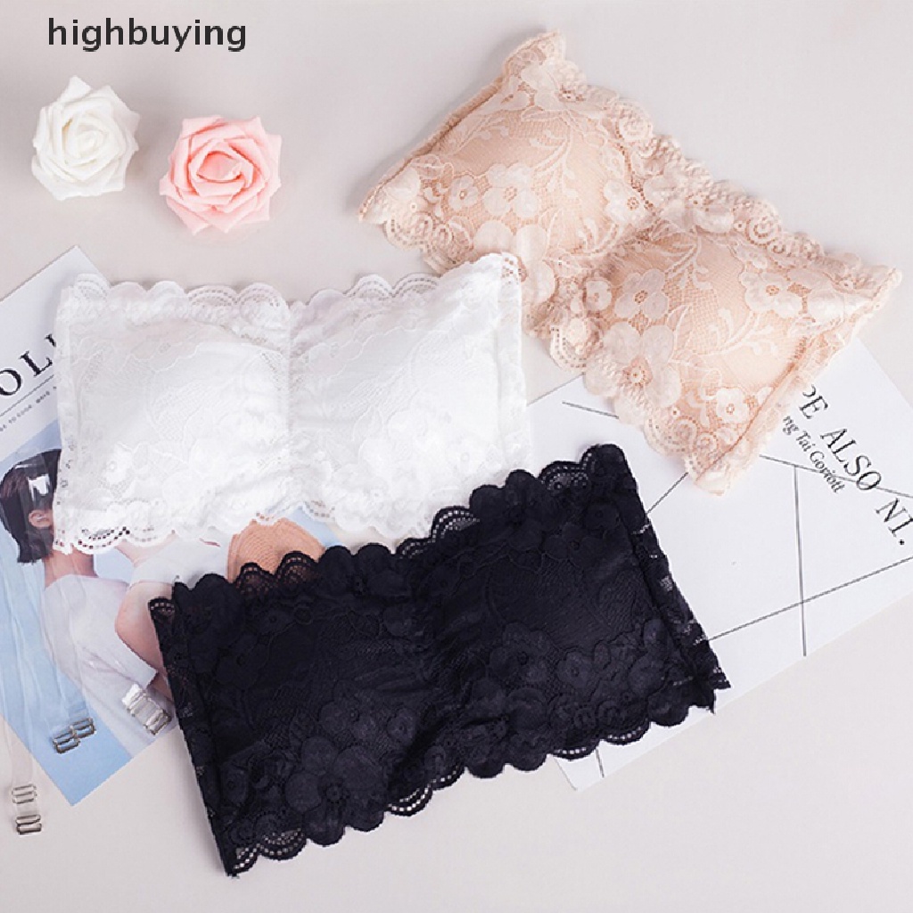 Áo Ngực Ống Phối Ren Quyến Rũ Cho Nữ