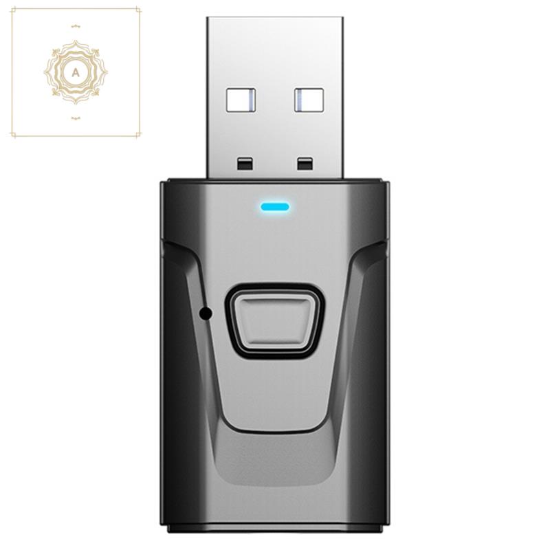 Bộ Truyền Nhận Tín Hiệu Bluetooth USB 4 Trong 1 Với Mic Rảnh Tay Aux 3.5mm RCA