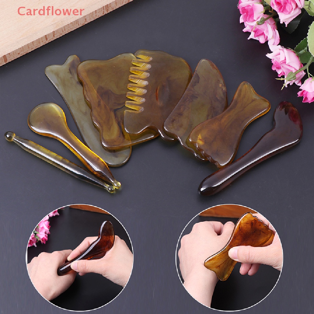 Lược Chải Tóc Mát Xa Thư Giãn Bằng Nhựa Resin Sáp Ong