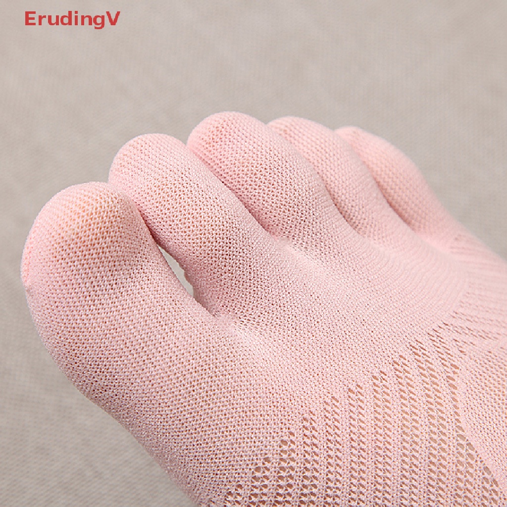 Vớ Cotton Pha Phối Ren Cổ Thấp Chống Trượt Thời Trang Cho Nữ