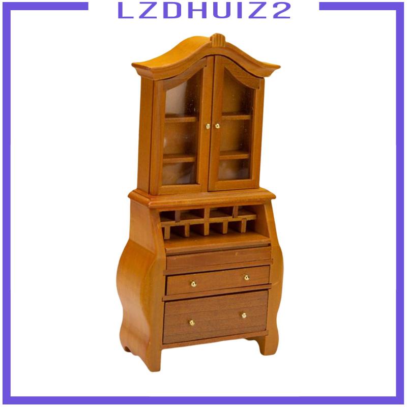 Tủ Trưng Bày Sách Tỉ Lệ 1: 12 Cho Nhà Búp Bê