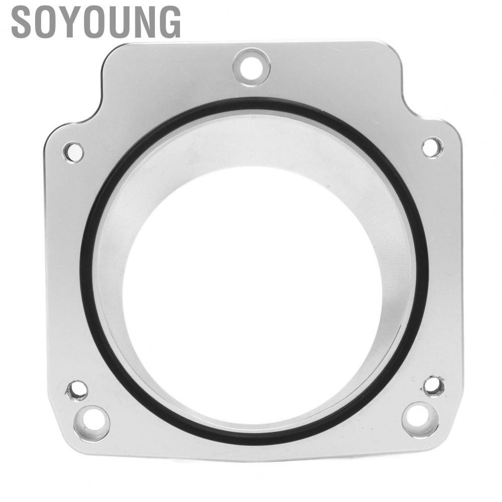 Soyoung Throttle Body Adapter  551513 75mm Through Hole Durable Easy To Install Manifold for Car