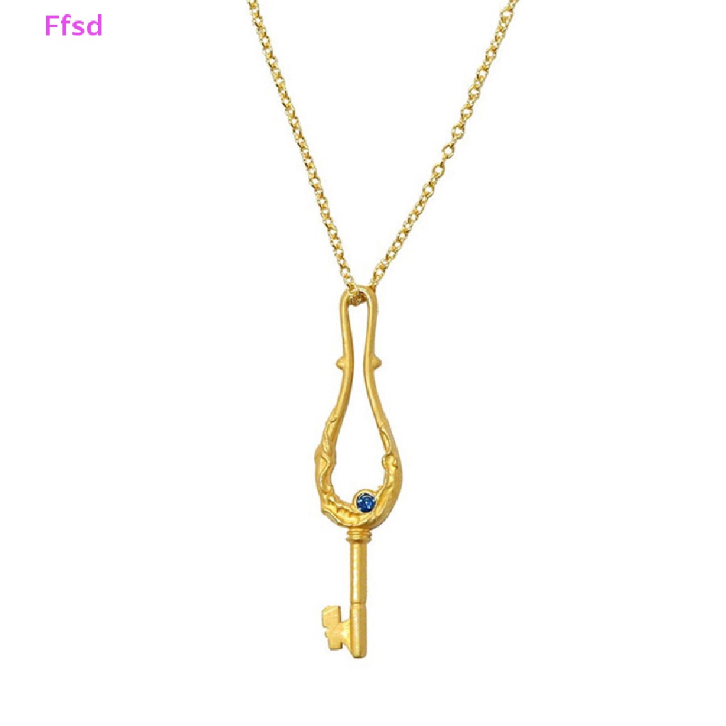 {Ffsd} Mặt Vòng cổ Hình Chìa Khóa Hoạt Hình Anime Làm Quà Tặng Trang Sức Cho Nữ