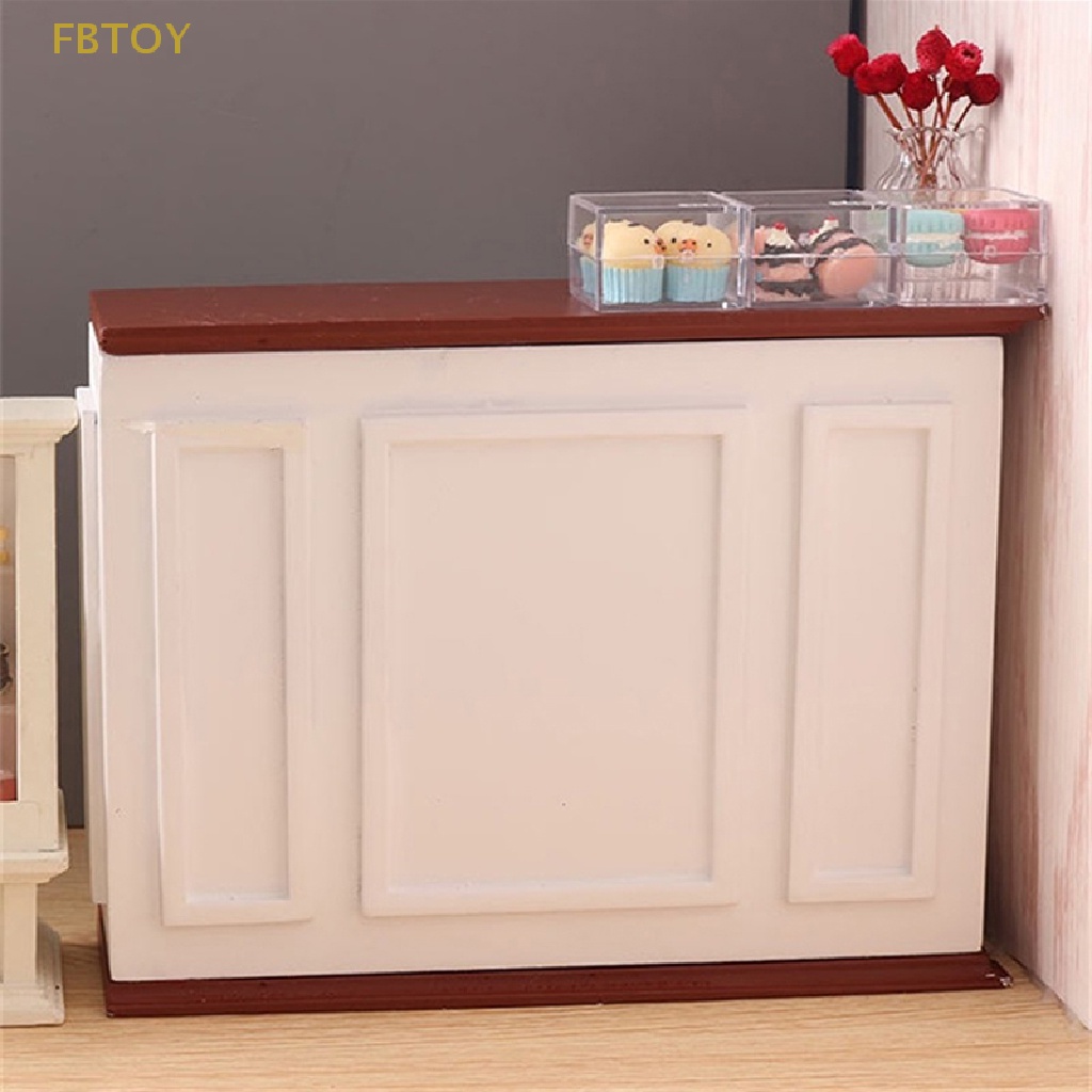 Mô Hình Tủ Bếp Lửa Mini Tỉ Lệ 1: 6 Trang Trí Nhà Búp Bê