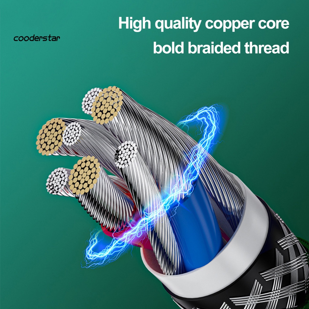 Dây Cáp Sạc Nhanh 6A Ba Trong Một Tiện Dụng