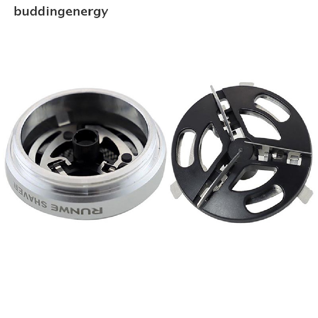 Máy Cạo Râu Điện Bằng Thép Không Gỉ Có Thể Thay Thế Và Vỏ Lưới {BUDDI}