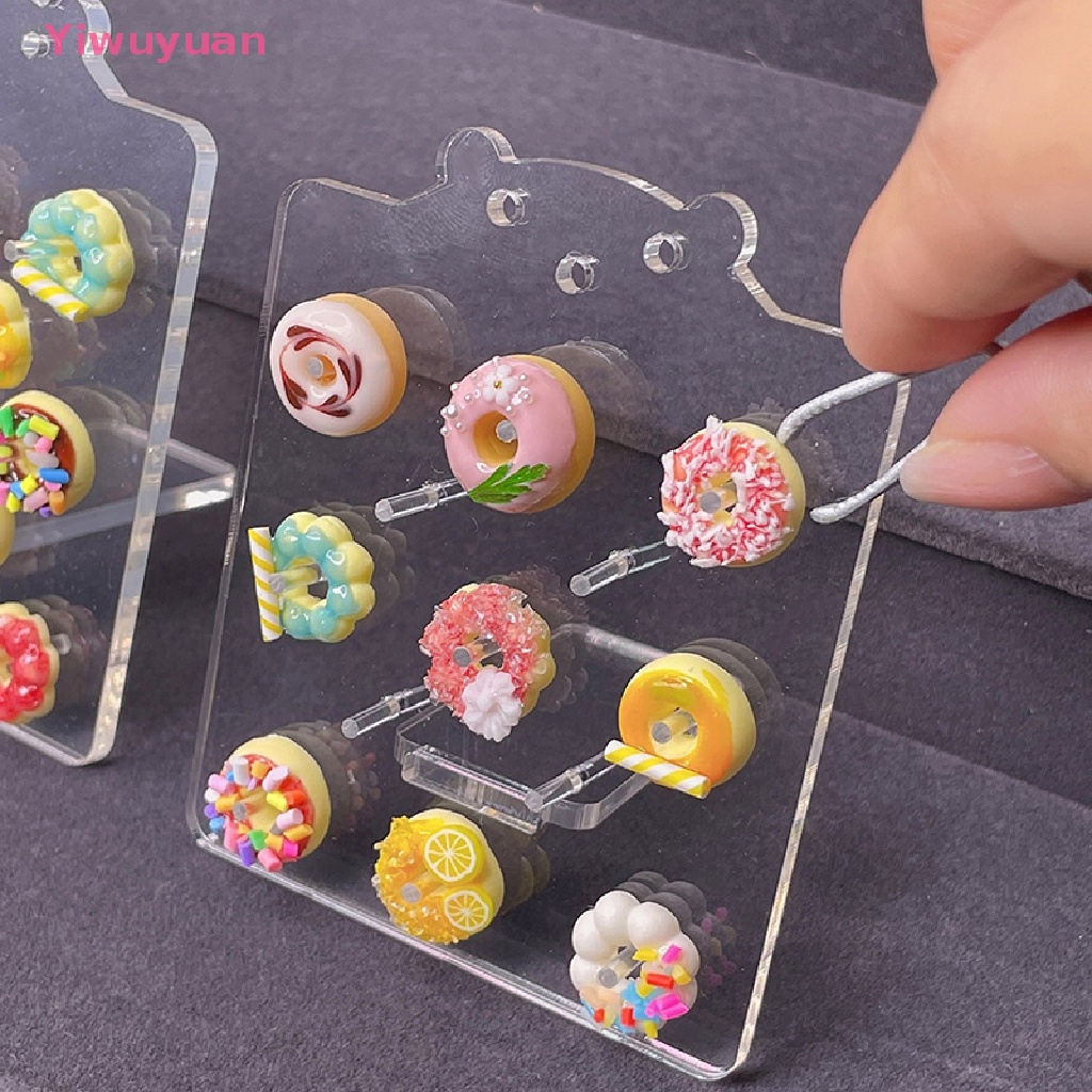 Kệ Trưng Bày Bánh Donut Trang Trí Nhà Búp Bê 1: 12 Mới