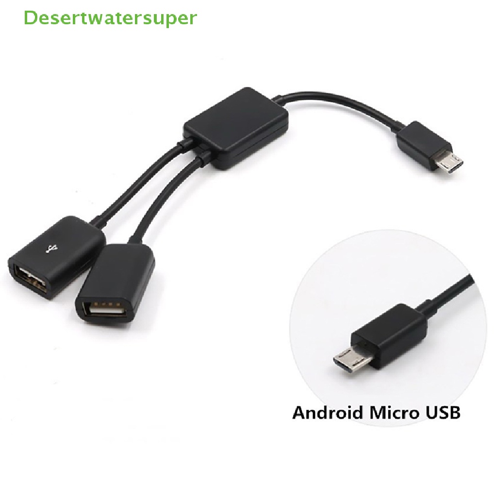 Bộ Chia Cổng Micro USB OTG Cho Máy Tính Bảng PC Và Điện Thoại Thông Minh