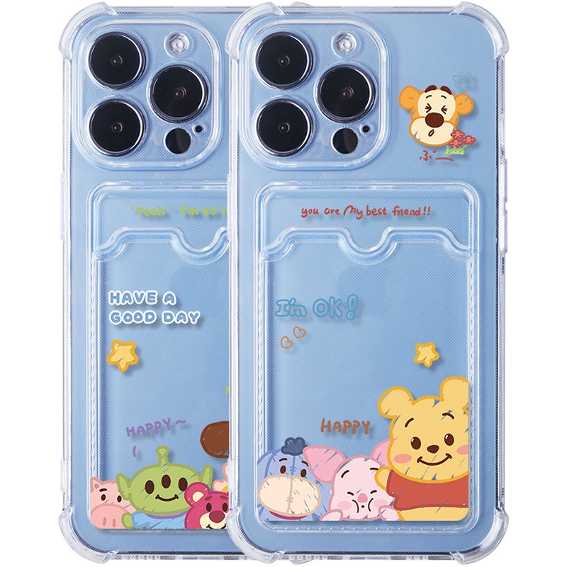 Ốp Điện Thoại TPU Silicon Chống Sốc Hình Disney Cho Iphone 14 13 Pro Max 12 11 Pro Max Xs X Xr