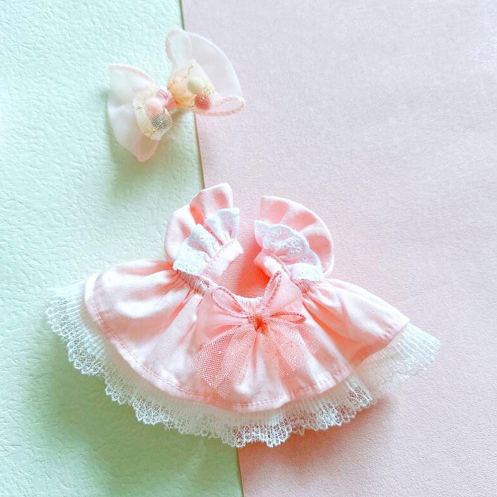 Đầm Xòe Chất Lượng Cao In Họa Tiết Cầu Vồng Dễ Thương Dành Cho Búp Bê EXO / Idol