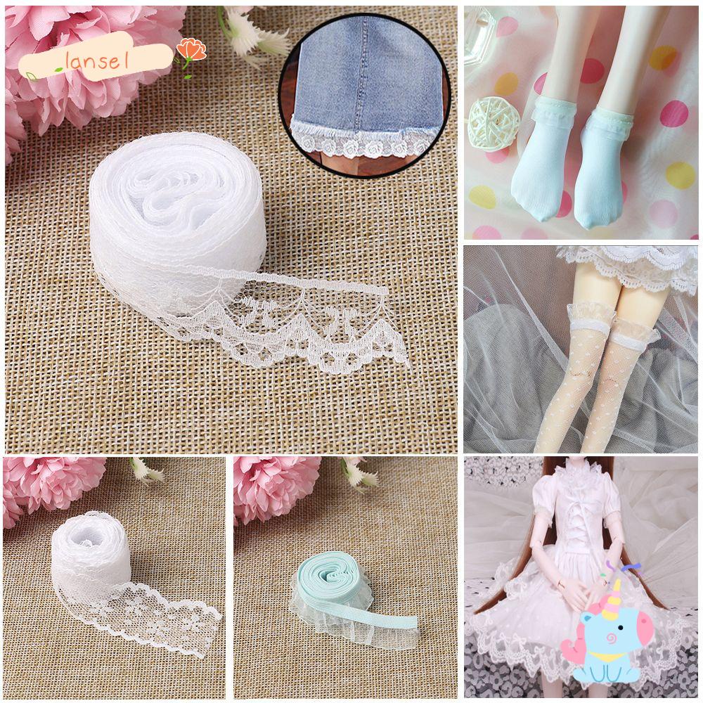Lansel Vải Ren Chất Lượng Cao Dùng May Quần Áo Búp Bê Guipure