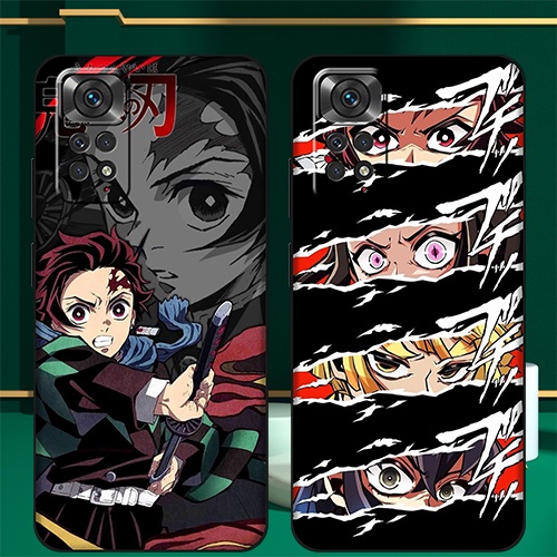 Ốp Điện Thoại TPU Mềm Chống Rơi Hình Kimetsu no Yaiba Cho Redmi Note 11 11S 4G CE18