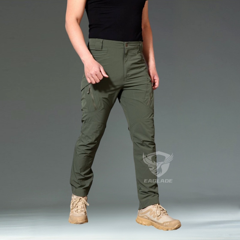 Quần Cargo Nam JTIX9SG Màu Xanh Lá Cây Co Giãn