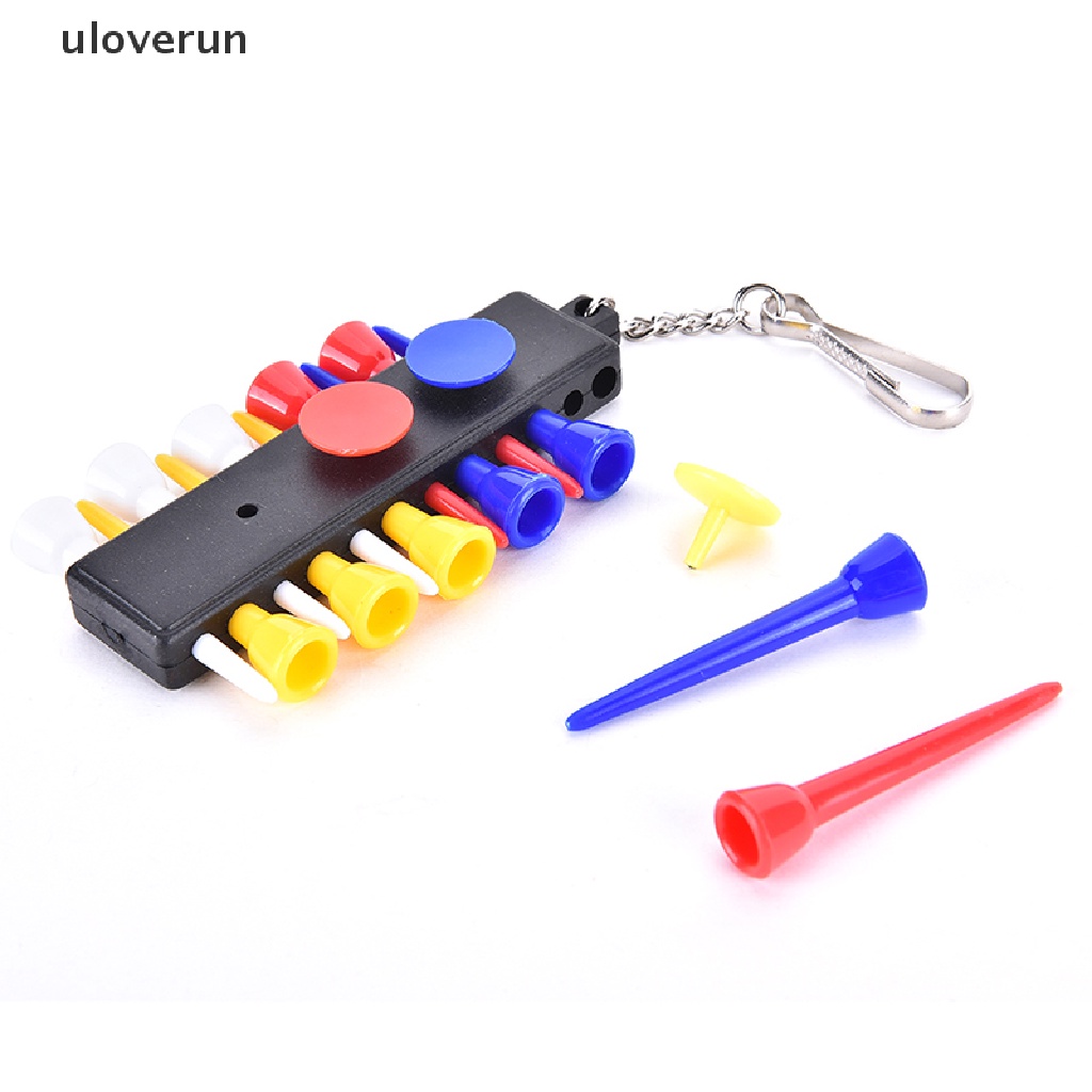 Uloverun 1x Giá Đỡ Gậy Đánh Golf Kèm 12 Phụ Kiện Bằng Nhựa Và 3 Quả Bóng Đánh Dấu w 1 KeyChain vn