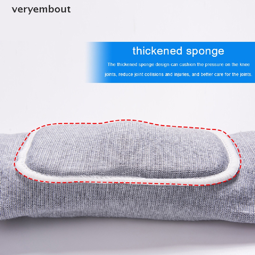 Đệm Xốp El Dày Dặn Co Giãn Bảo Vệ Đầu Gối Khi Chơi Bóng Rổ / Bóng Chuyền / Thể Thao Cho Người Lớn Và Trẻ Em