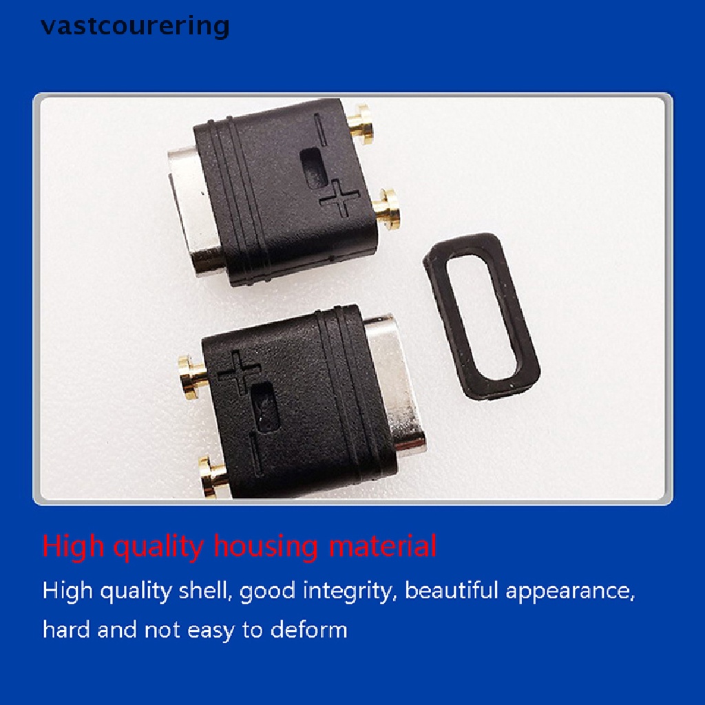 Bộ 2 Đầu Nối Ổ Cắm TYPE-C 2Pin Chống Thấm Nước Tiện Dụng