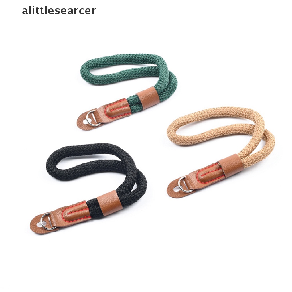 Dây Đeo Cổ Tay Cotton Bện Lỗ Tròn Cho Máy Ảnh Leica Digital SLR