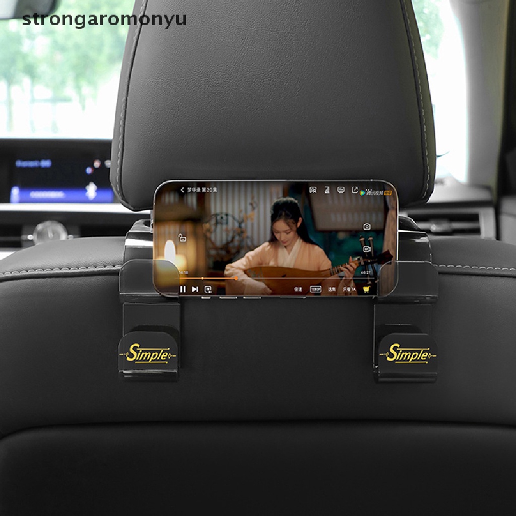 Bộ 2 Móc Treo Đồ Gắn Ghế Ngồi Xe Hơi / Túi Xách Tiện Dụng