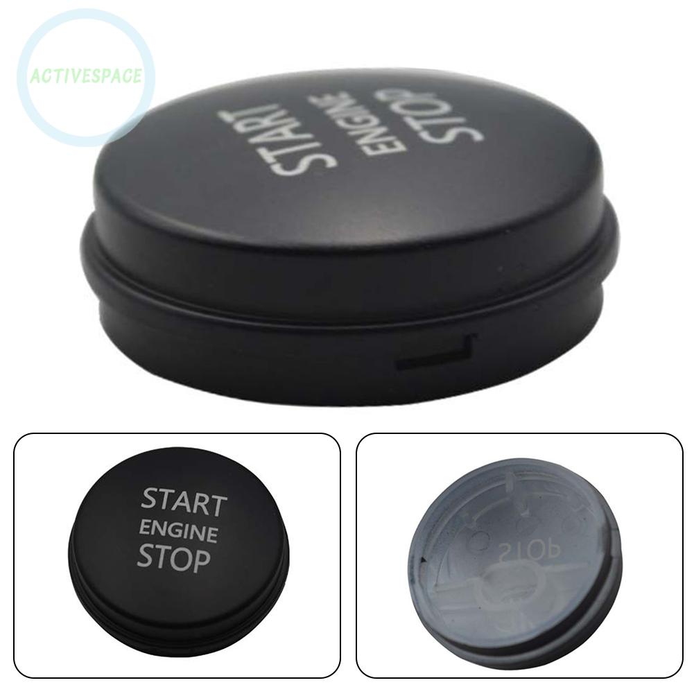 Start Stop Engine Push Button Start Stop Black Cover Engine Switch Plastic【LAND ROVER】
