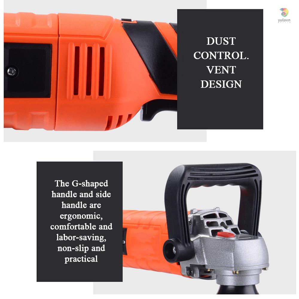 Máy Đánh Bóng 1580W 220V Có Thể Điều Chỉnh Tốc Độ Tiện Dụng