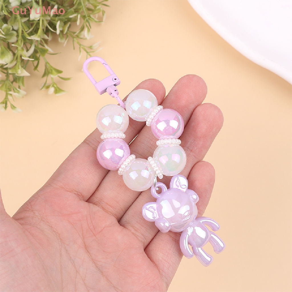 1 Móc Khóa Hình Gấu Hoạt Hình Lấp Lánh Cho Cặp Đôi PRTA