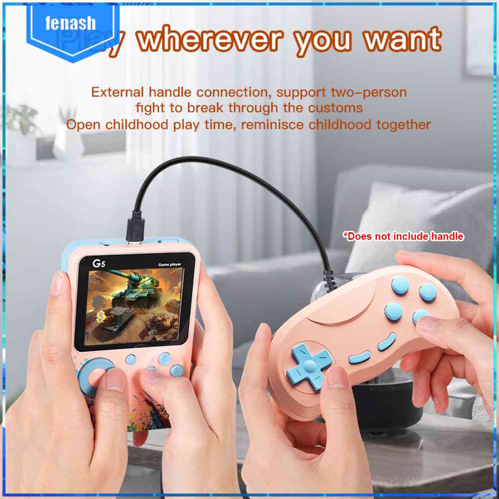 Bộ Máy Chơi Game G5 Tích Hợp 500 Trò Chơi Cổ Điển Bỏ Túi